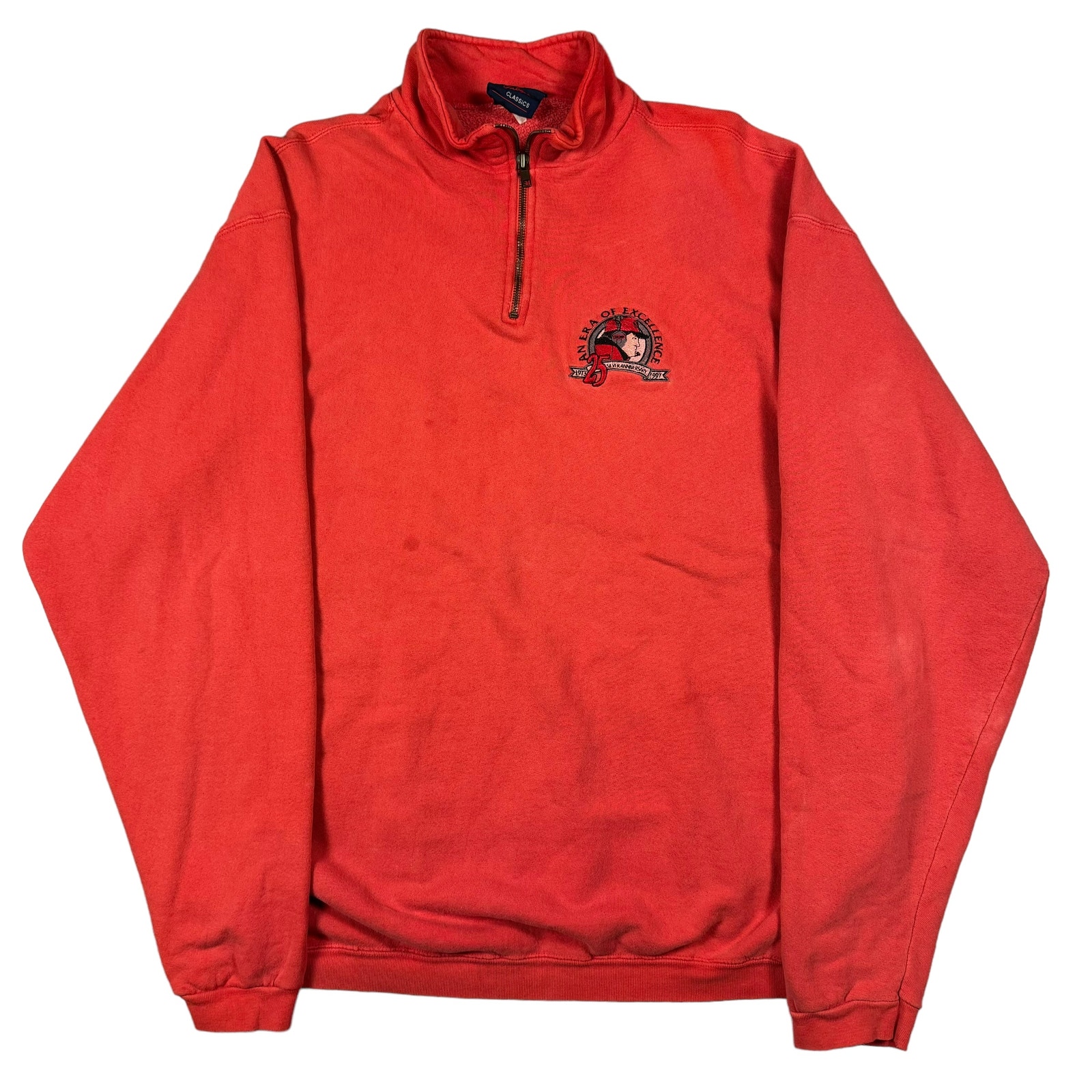 Nebraska Football Sweatshirt Xl Vintage Mens Tom Osborne 90s Ncaa Football